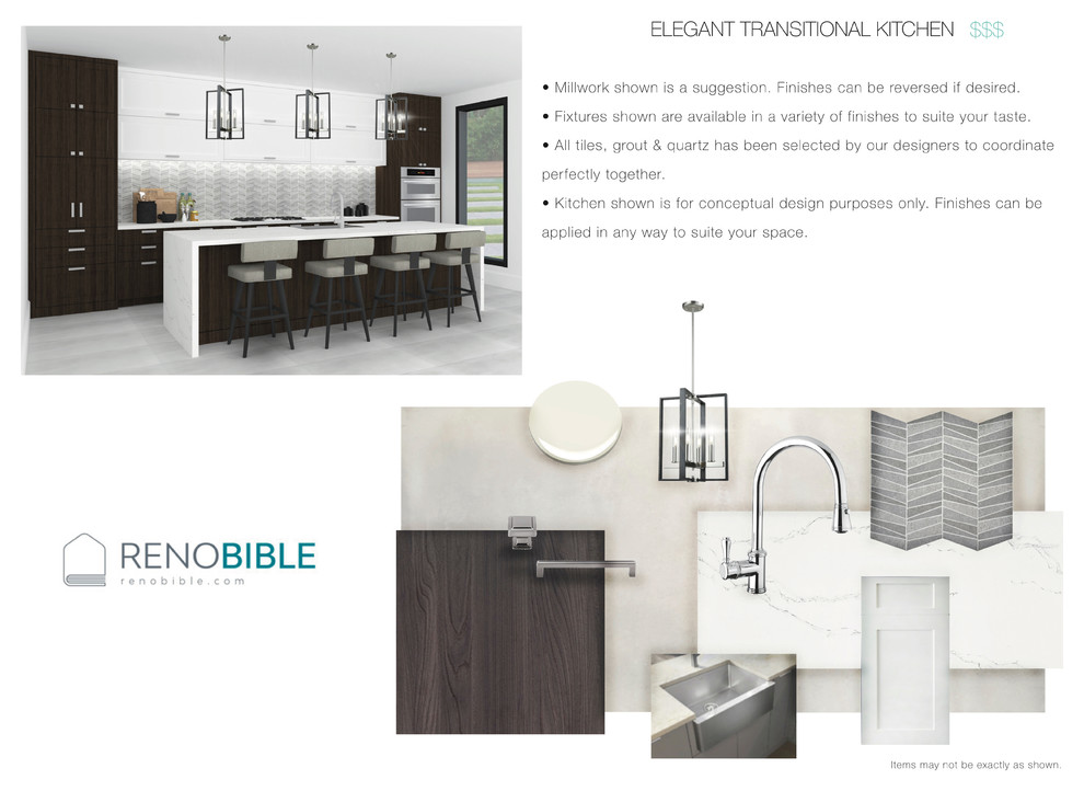 Home design - transitional home design idea in Toronto