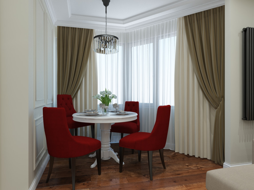 Квартира в стиле современная классика для молодой семьи