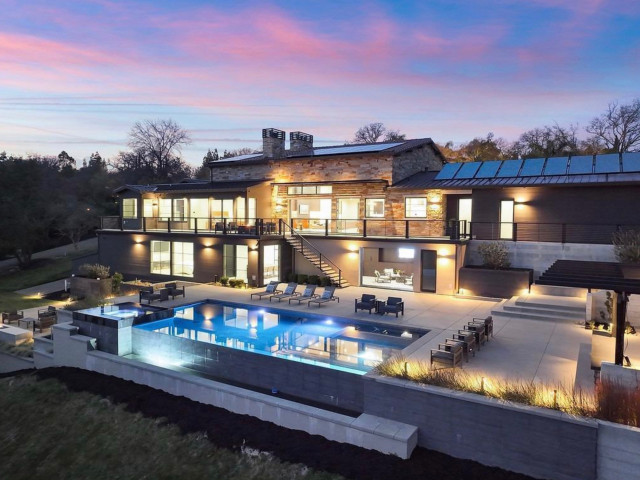 Colonna House transitional-exterior