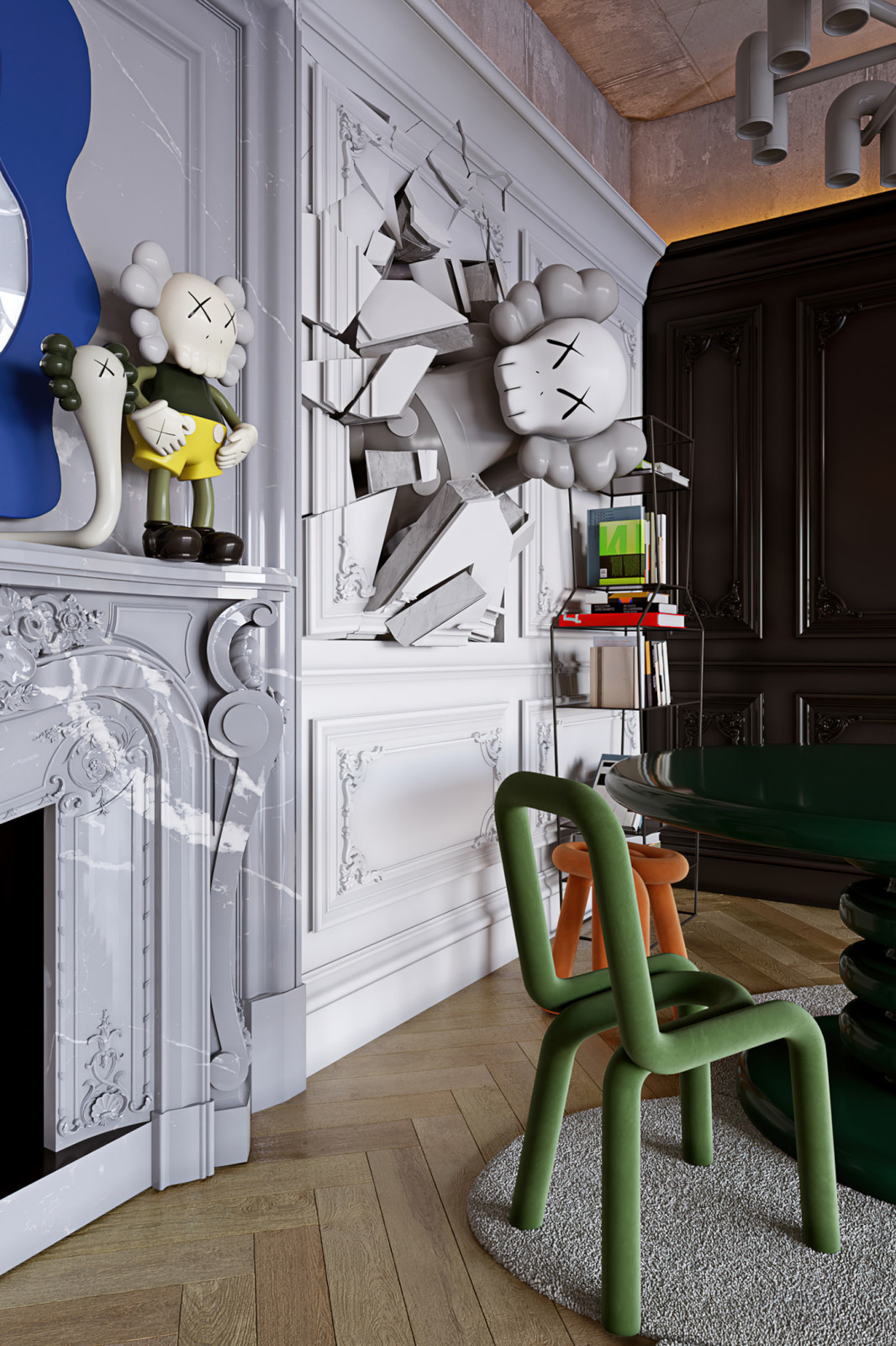 Дизайн апартаментов "FUN BOX"