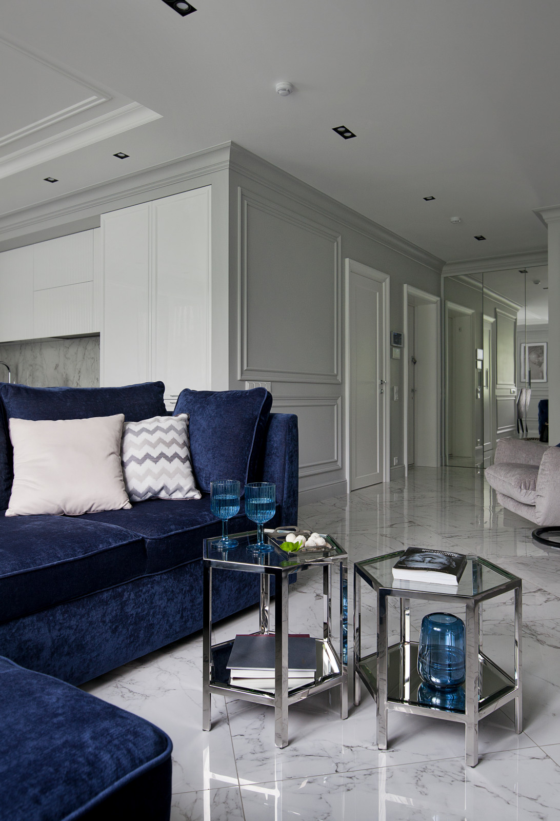 Интерьер квартиры в стиле современной классики 105 кв.м.