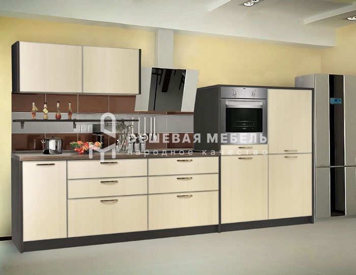 Современная кухня из пластика