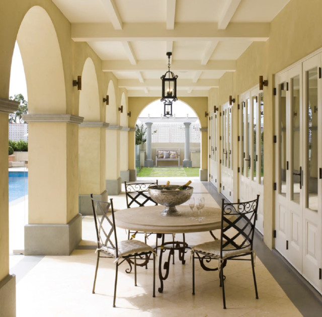 Outdoor medelhavsstil-veranda