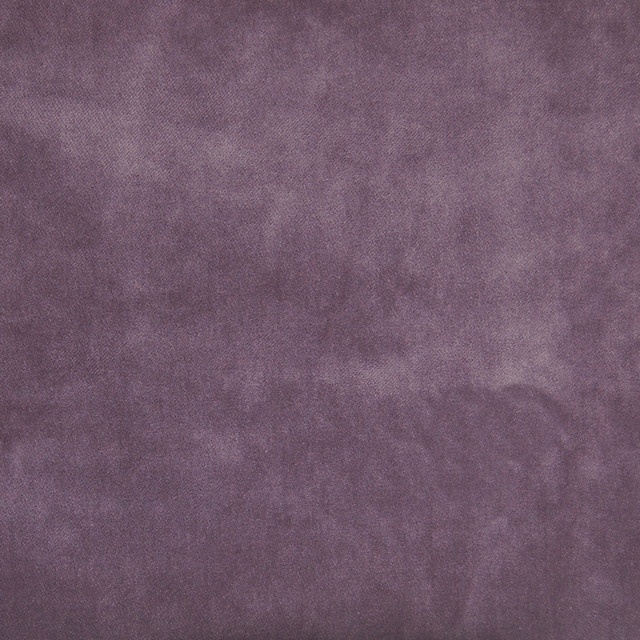 Fig Purple Solid Velvet Cotton Upholstery Fabric