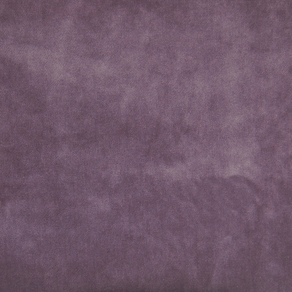 Fig Purple Solid Velvet Cotton Upholstery Fabric