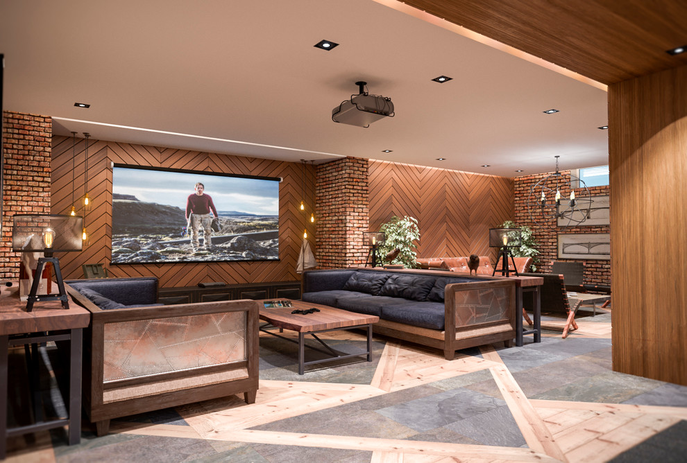 Лофт, цоколь и тренажерный зал