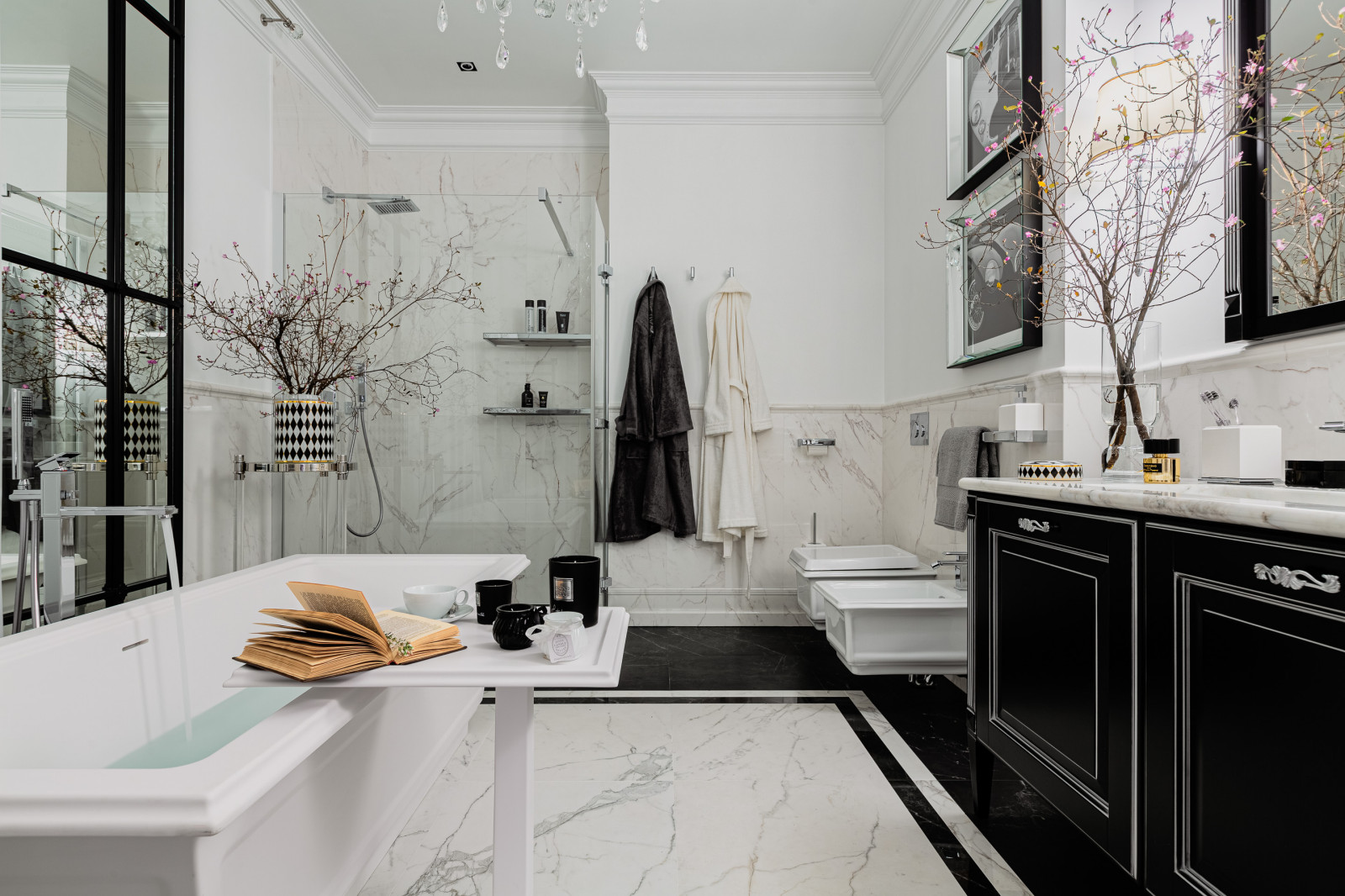 НЕКЛАССИЧЕСКАЯ КЛАССИКА. ВАННАЯ КОМНАТА