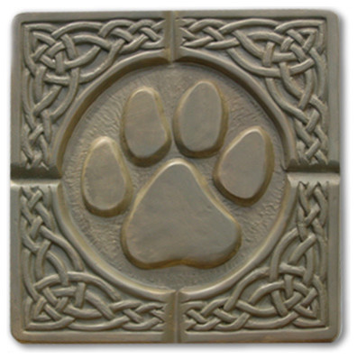 Pawprint Stepping Stone Mold