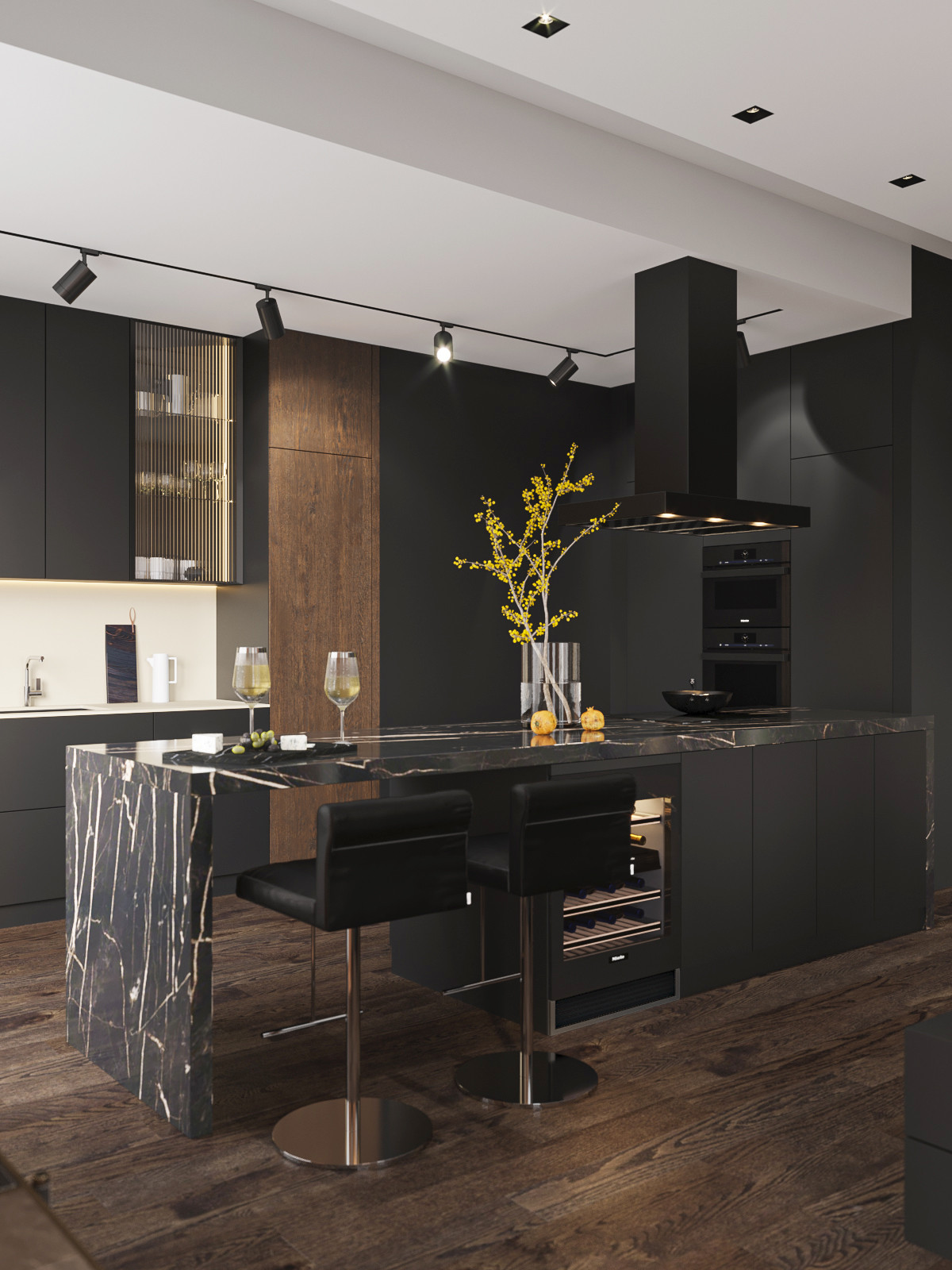 Интерьер с "мужским характером"