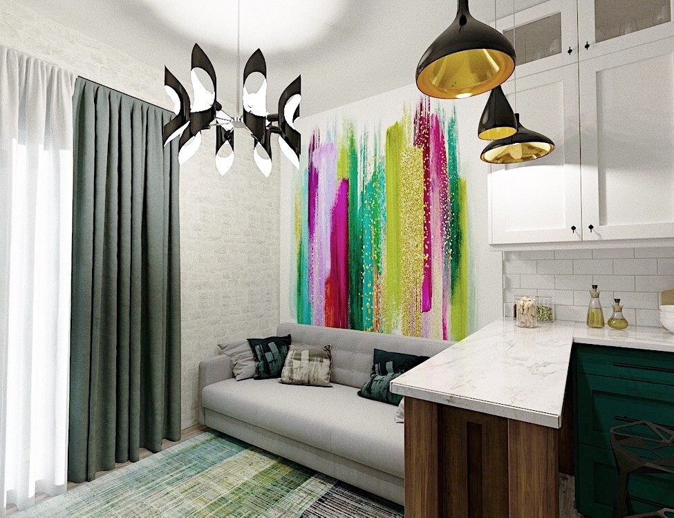 Гостиная для семейной пары