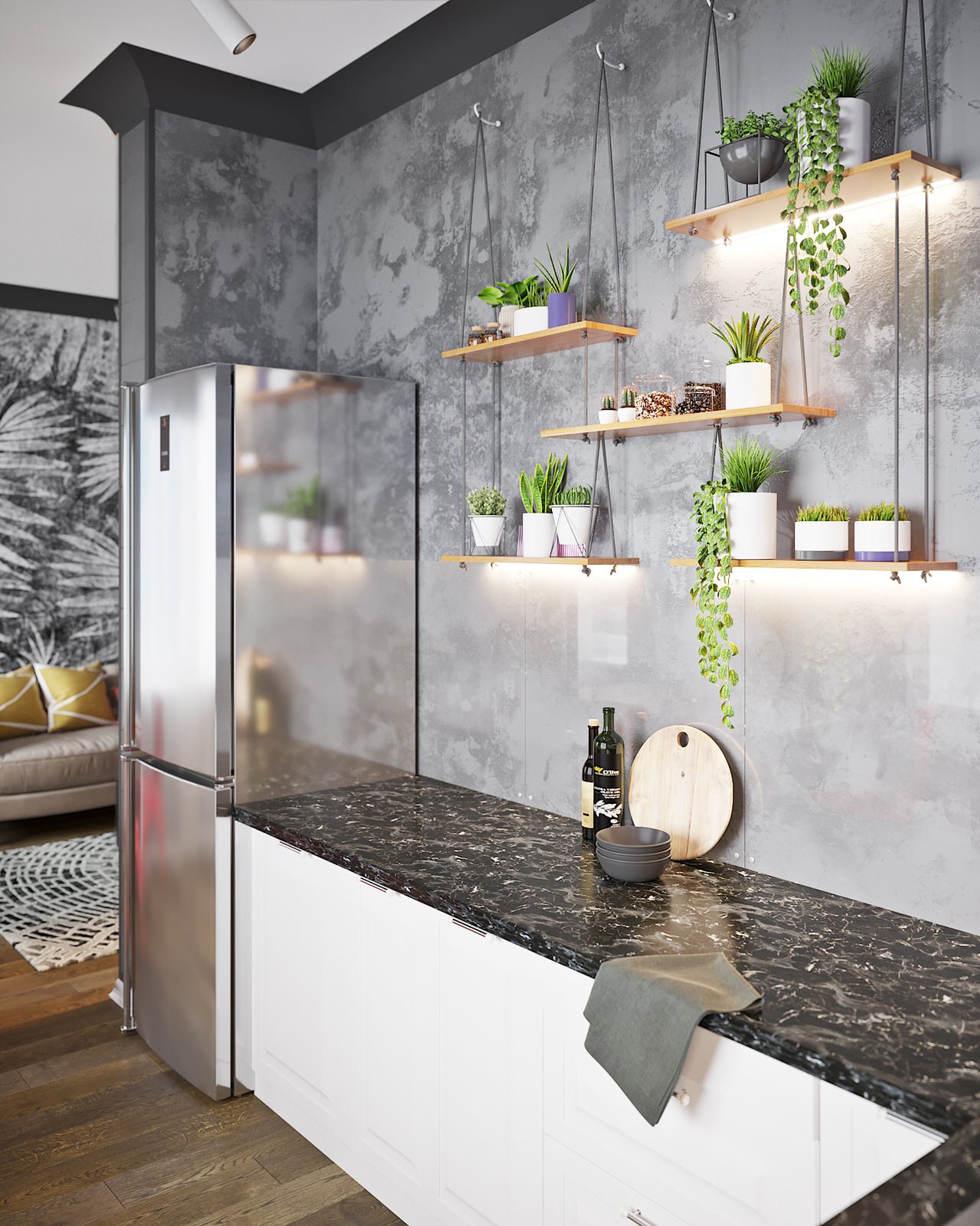 Квартира в стиле фьюжн