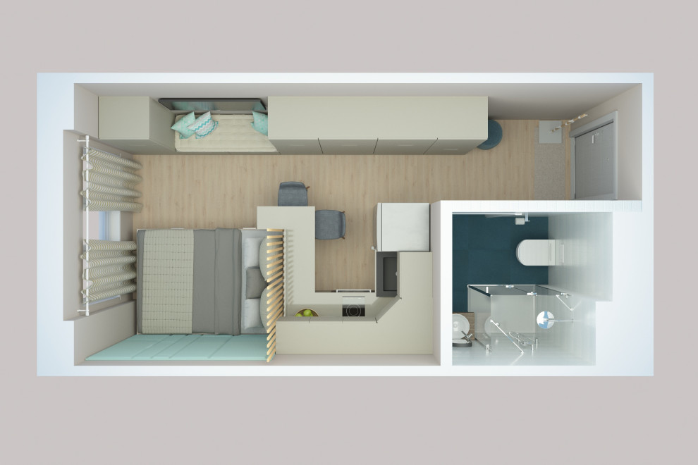 Студия ЖК Level Амурская