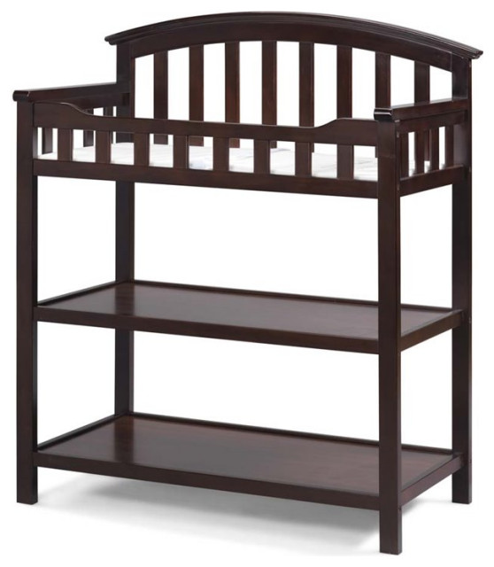Graco Changing Table in Espresso Transitional Changing Tables by