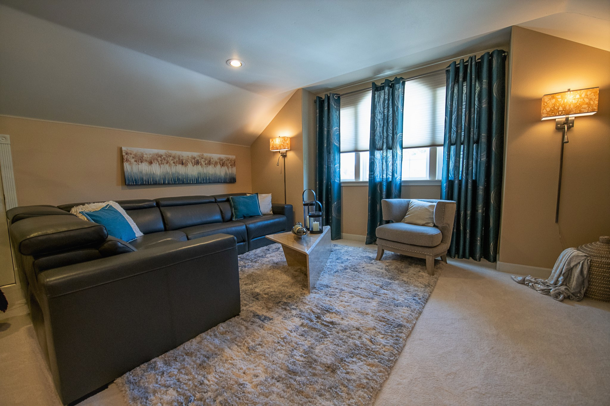 Modern family room