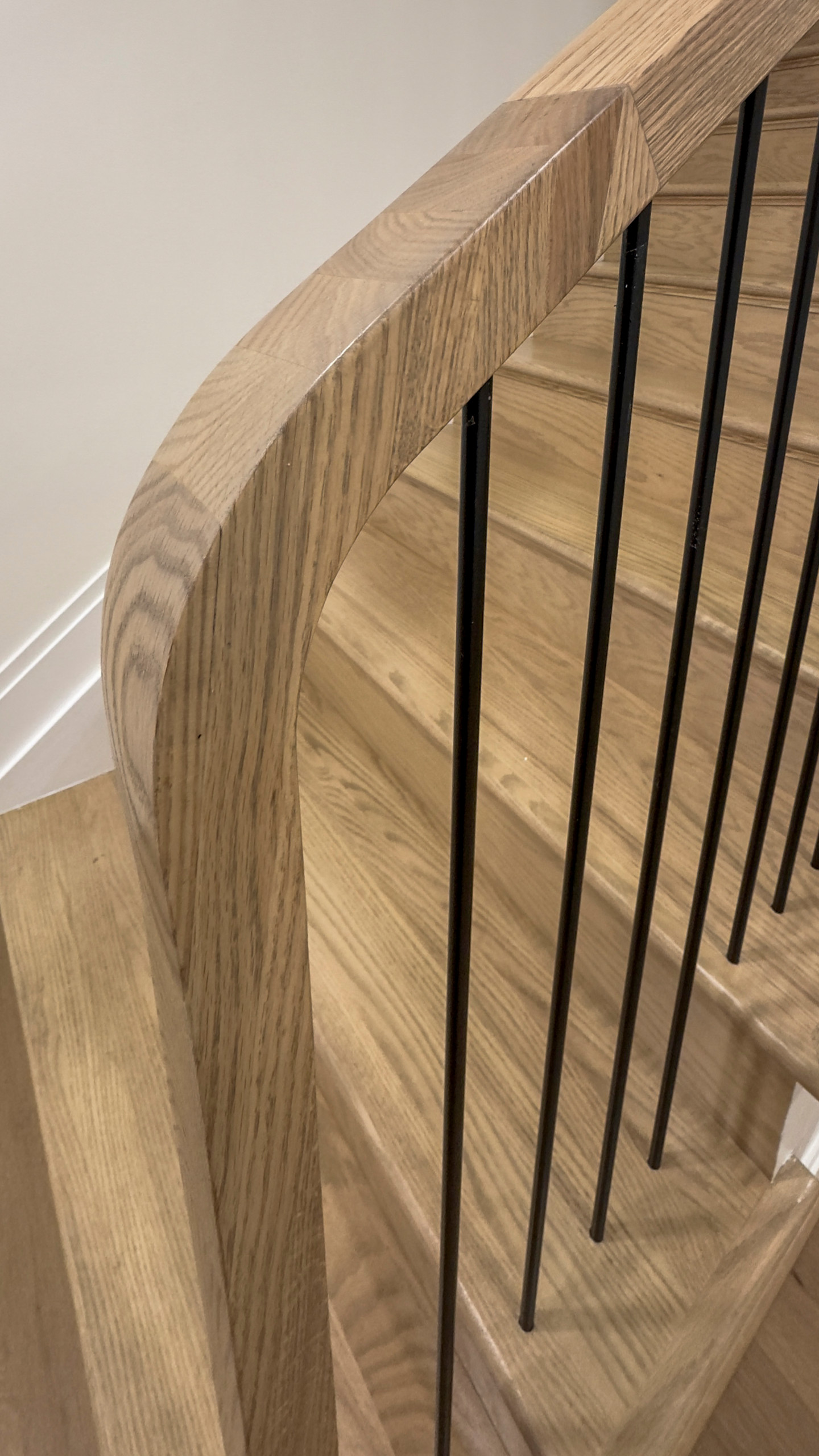 144_Attractive Transitional Staircase in Impressive Modern Home, Vienna VA 22180