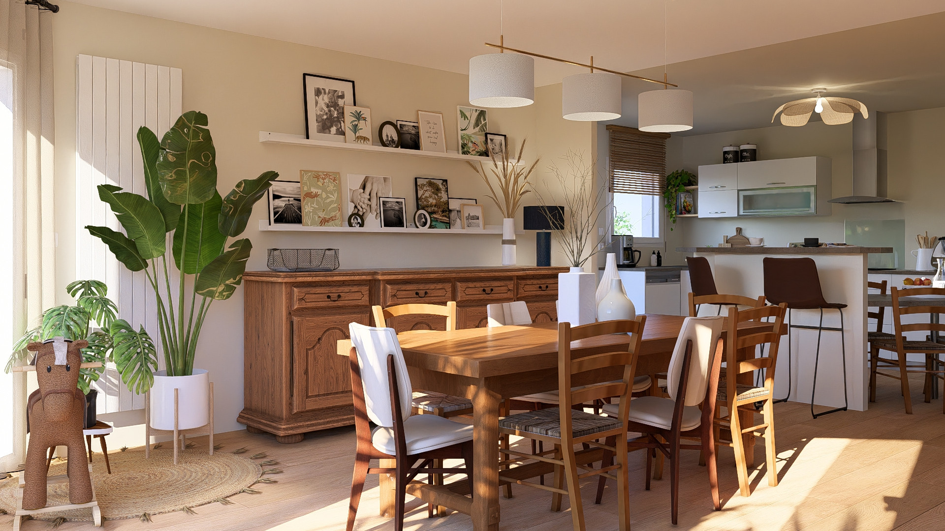 Décoration Entrée/salon/séjour - Maison Rennes