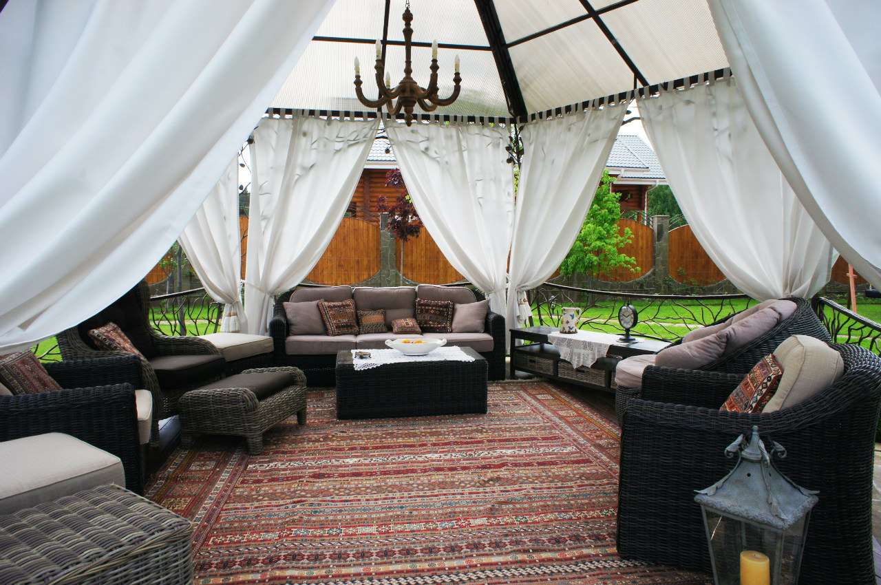 Текстильный дизайн загородного дома. Московская область 2010г.