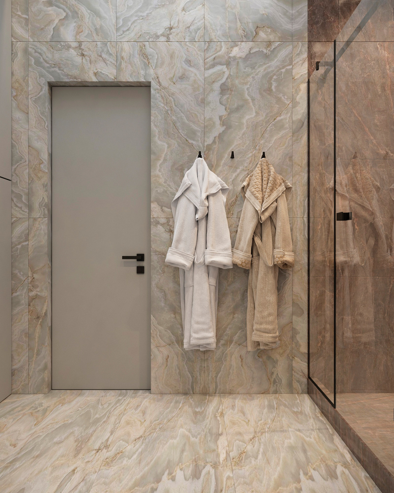 Квартира с вторым светом в современном стиле