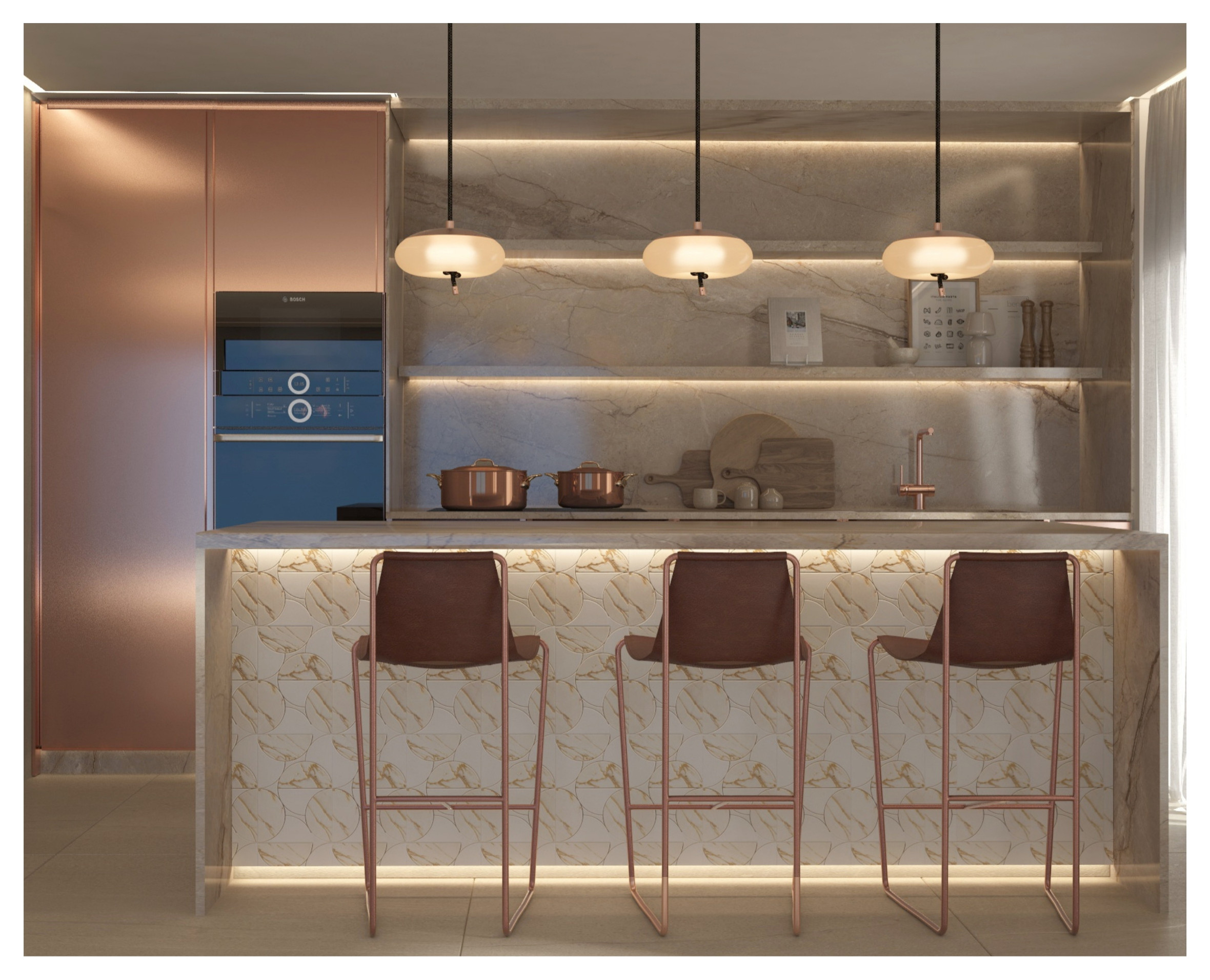 Proyecto de interiorismo y reforma integral ático -Valencia