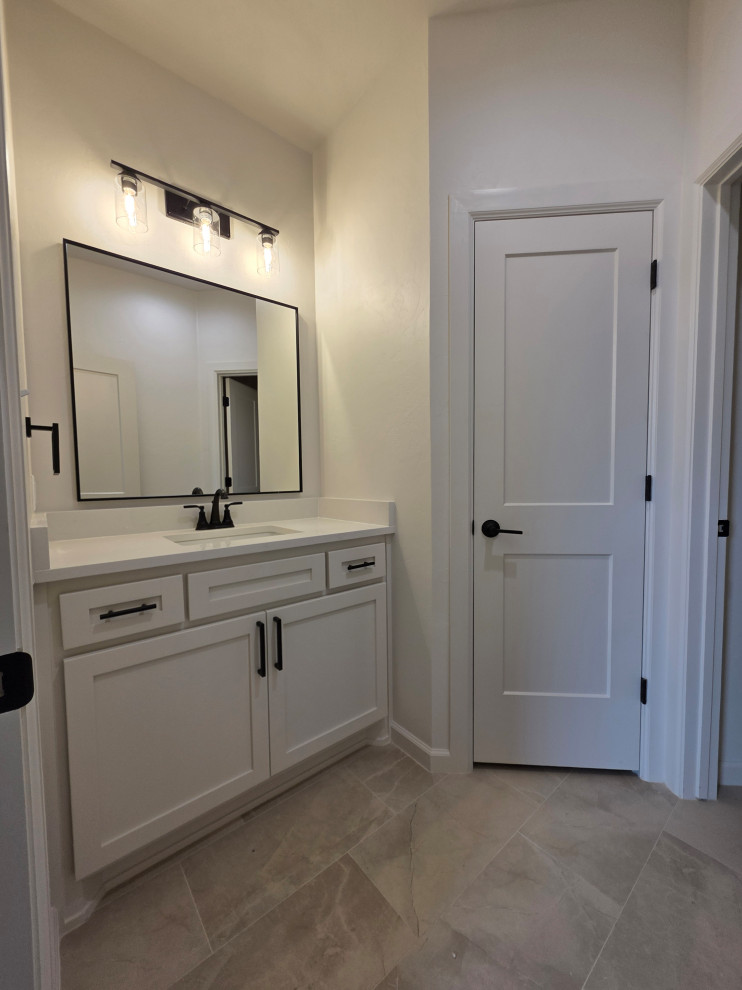 Transitional living with this open concept floor plan - under construction