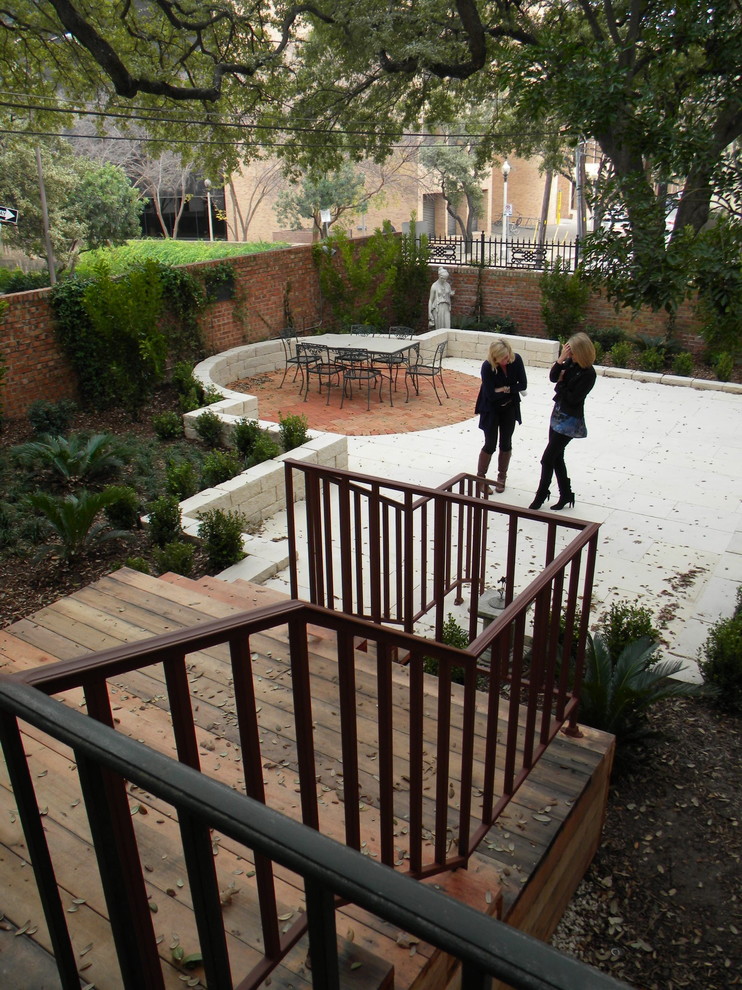 Sorority house patio