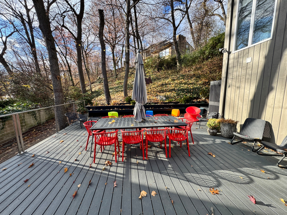 Riverdale, The Bronx, NY  oversized deck