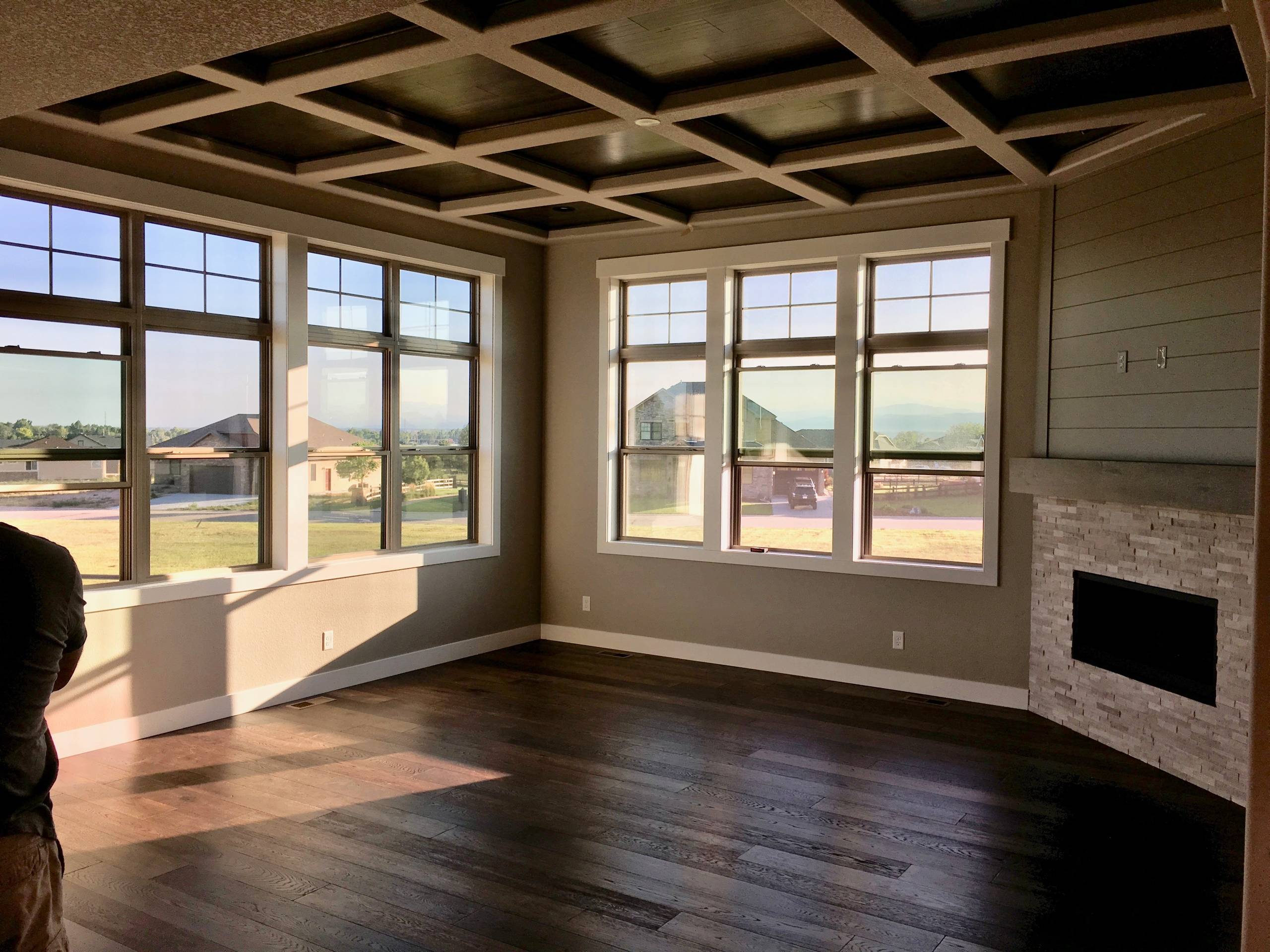 Cozy Farmhouse Great Room and Dining Room