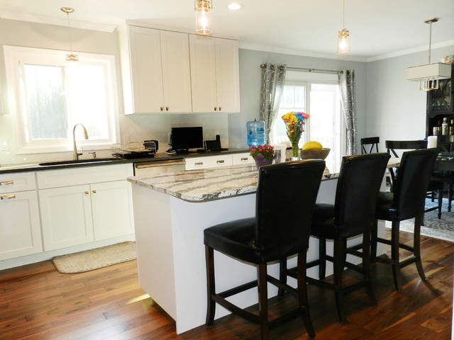 House on the Hill contemporary-kitchen