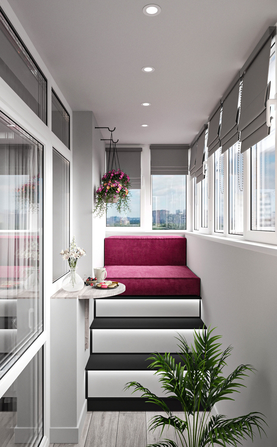 Минималистичная квартира с перетекающими гармоничными пространствами.