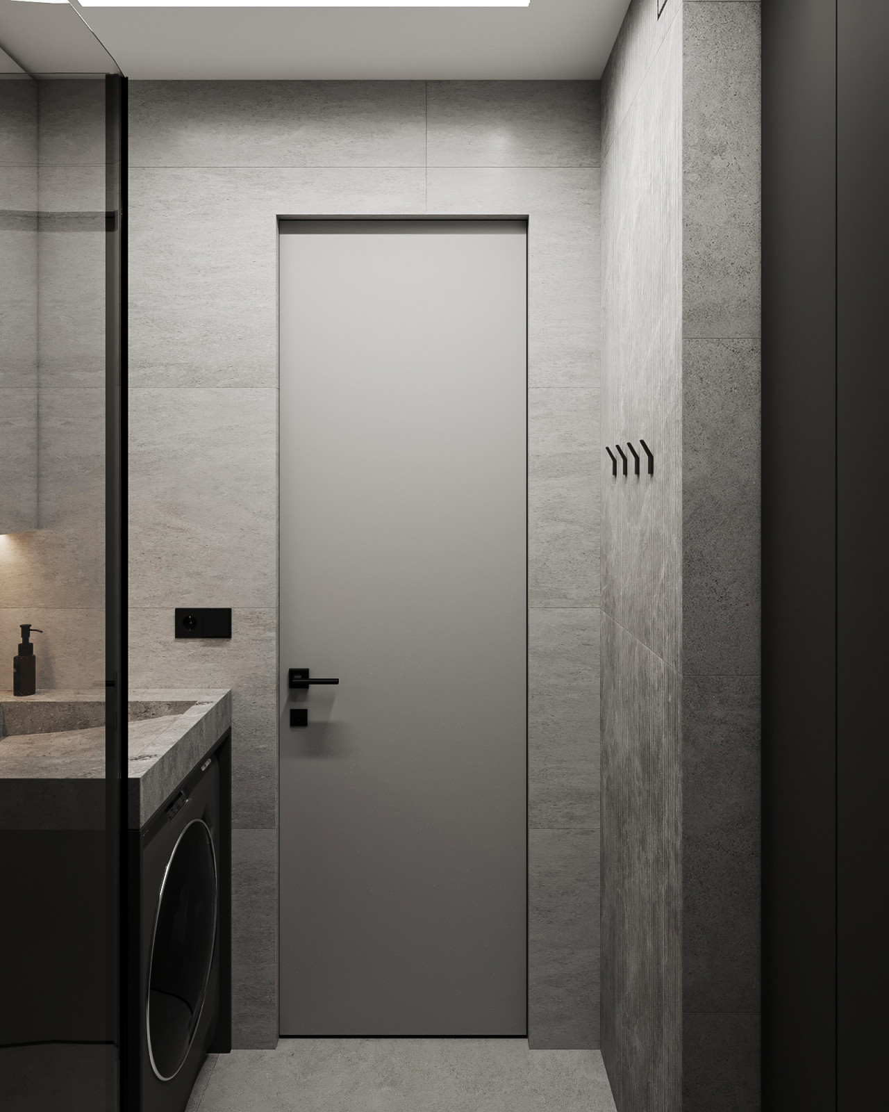 Дизайн-проект 3х-комнатной квартиры в "ЖК БелАрт", 78 кв.м