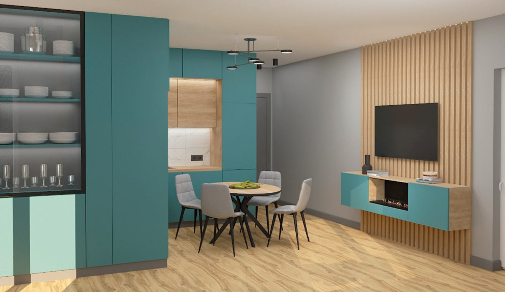 Дизайн-проект квартиры для молодой семьи ЖК "Цветной Бульвар"