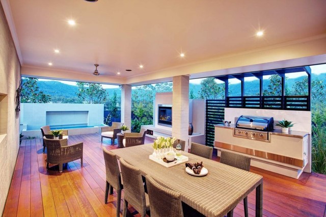 Entertaining Area moderne-terrasse