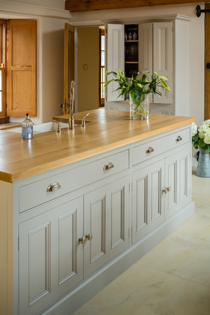 Kitchen In Barn Conversion Rutland Leicestershire American