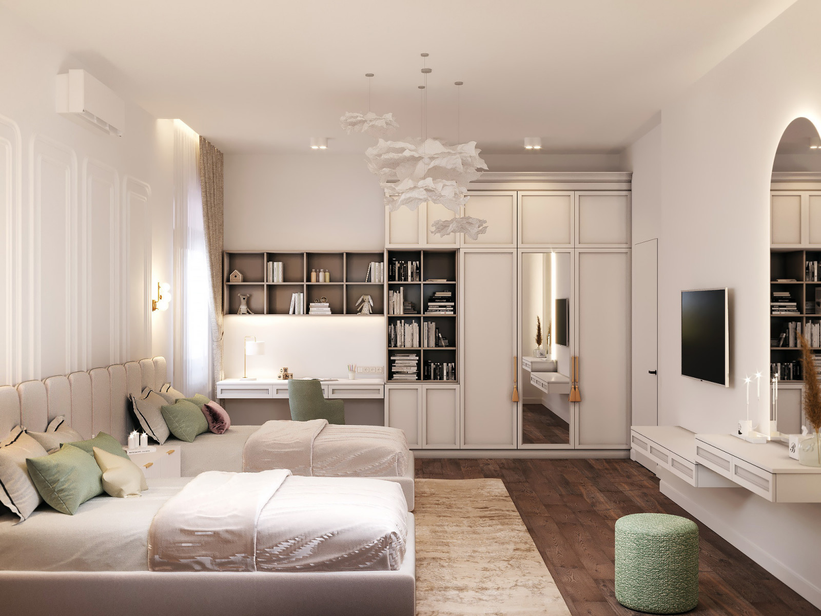 Двухэтажный частный дом для замечательной семьи 300 кв.м.