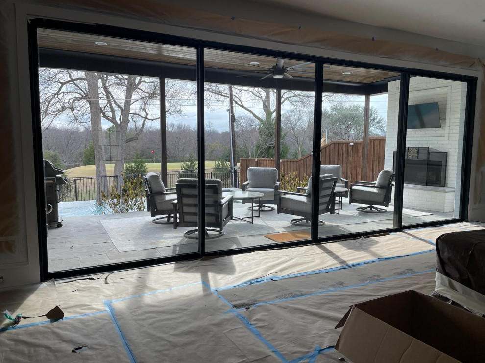 Living Room and Patio Remodel