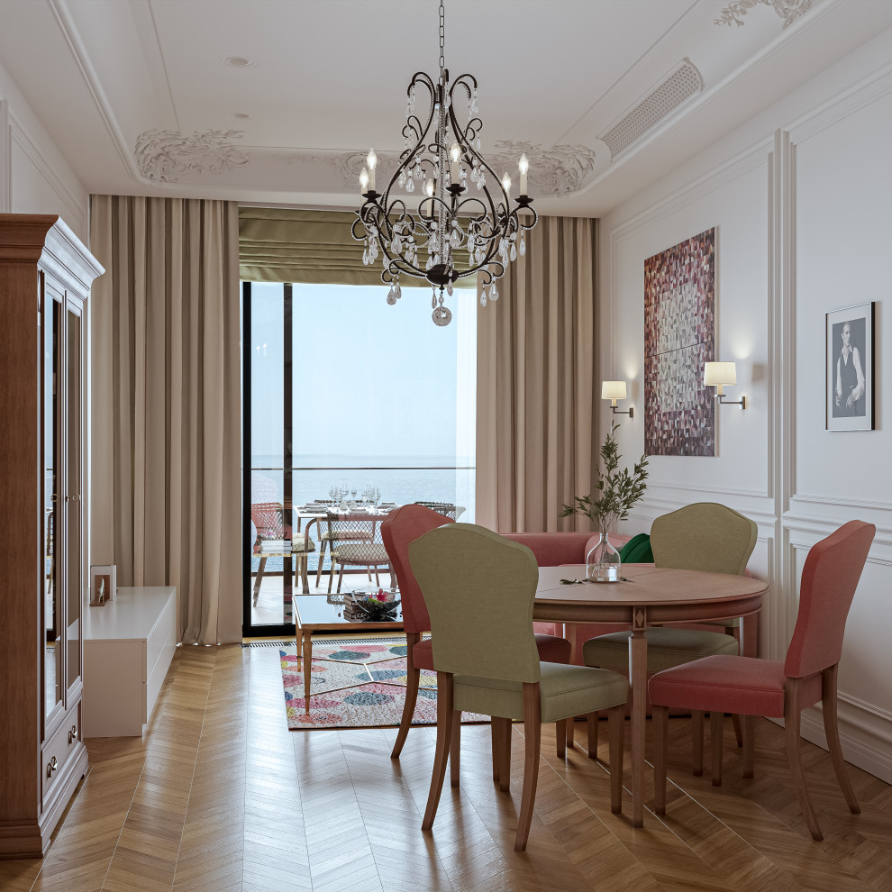 ФРАНЦУЗСКАЯ КЛАССИКА В АПАРТАМЕНТАХ У МОРЯ