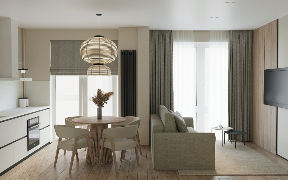 Проект квартиры 52 м2