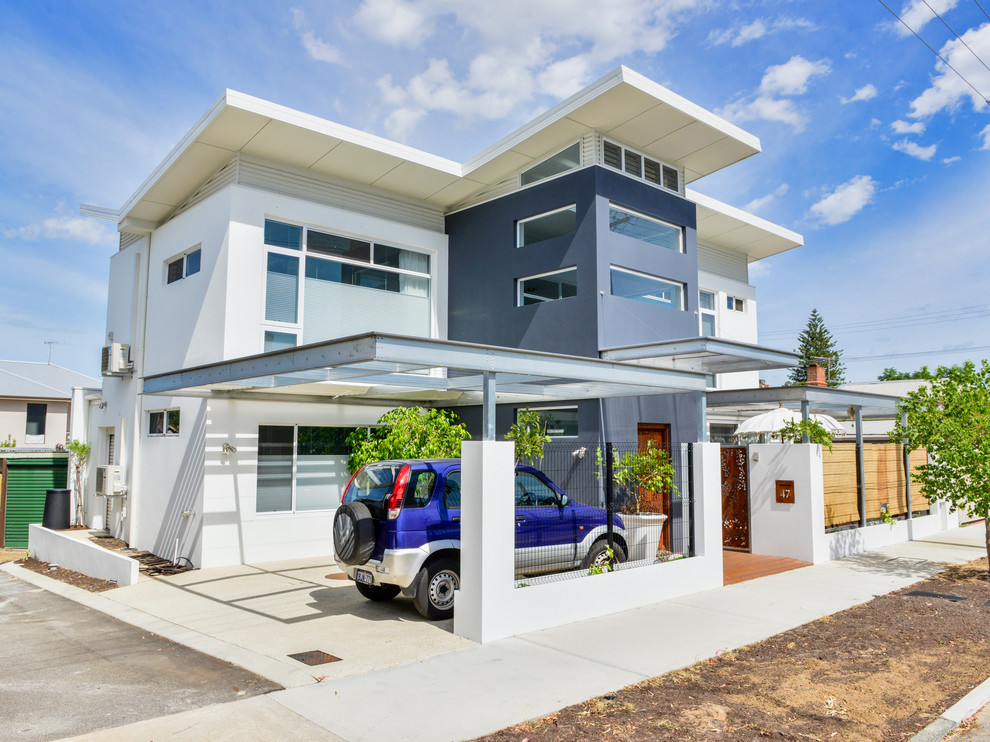 Inspiration for a contemporary exterior in Perth.