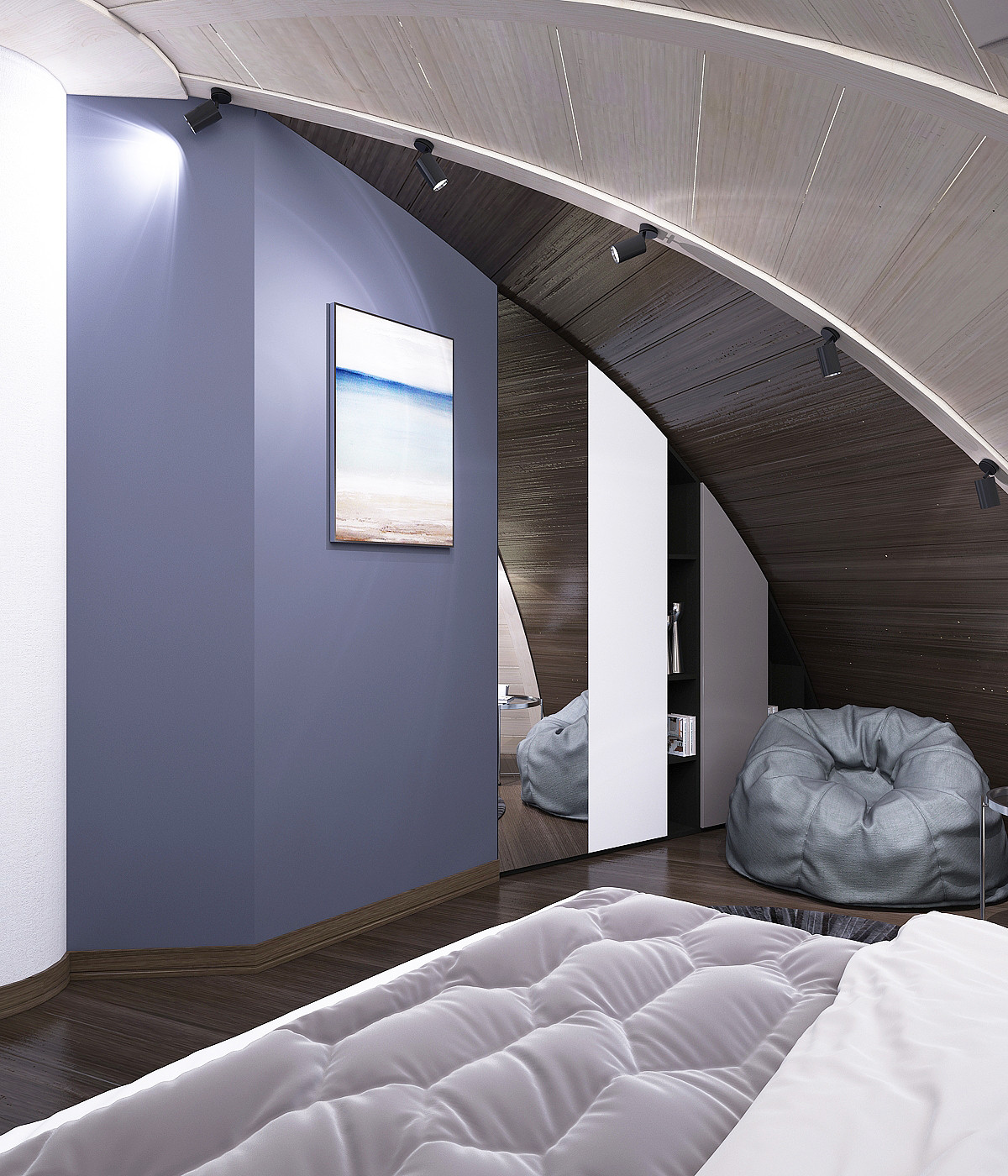 Дом купол гостевой /83м2