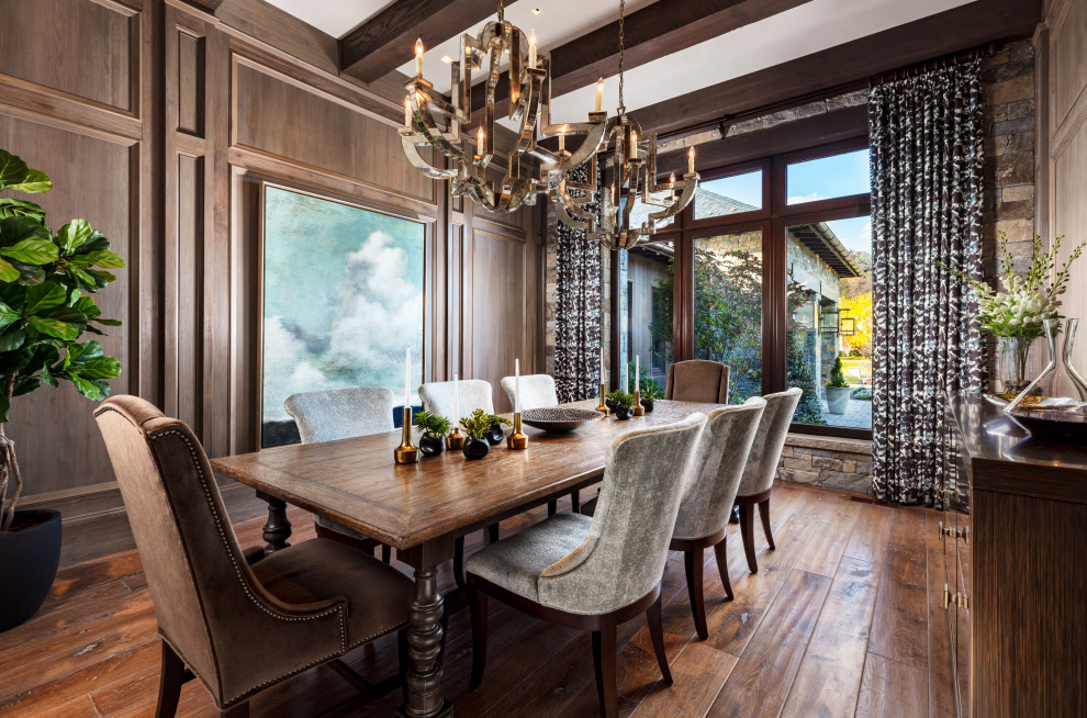 A Dream Home - Rustic - Dining Room - Other - by Beasley & Henley ...