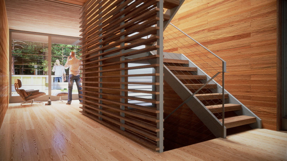 Private house. Produced for LINEOFFICE Architecture, Inc.