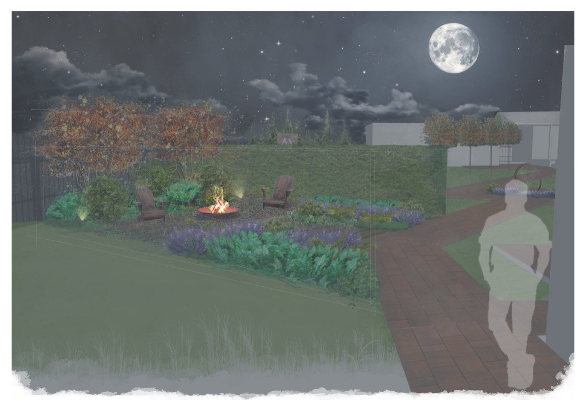 Проект частного сада 20 сот