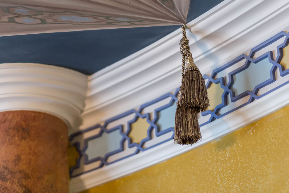 Домашний кинотеатр в восточном стиле