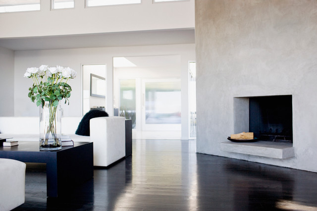 Various Fireplace Projects modern-wohnzimmer