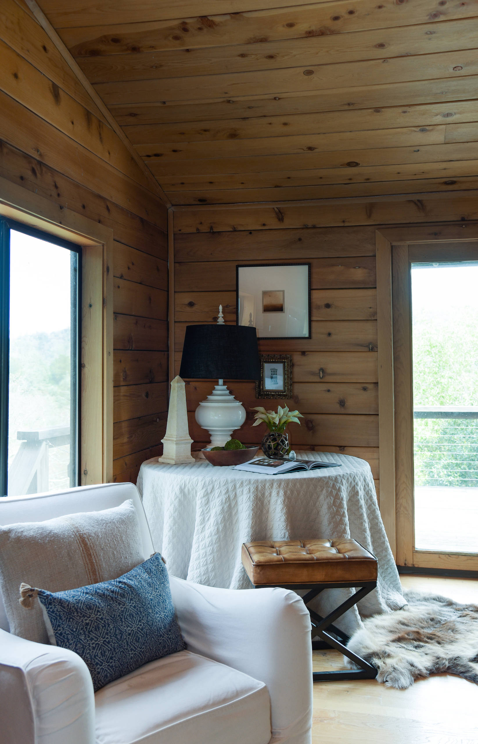 Cabin in the wine country