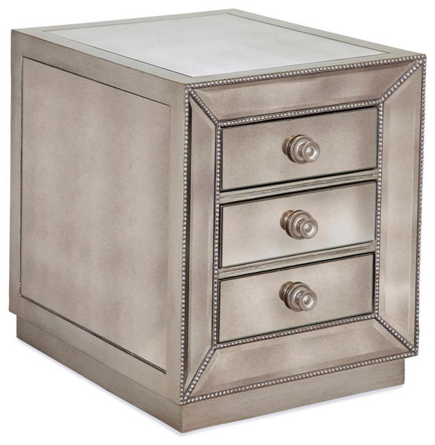 Bassett Mirror Murano Chairside Chest Antique Bassett Mirror Murano Chairside Chest