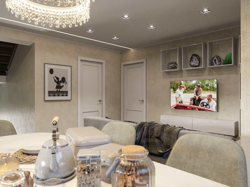 Дизайн интерьера дома (ул.Б.Зуевская)