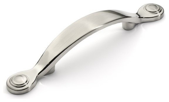 Arched Cabinet Pull Satin Nickel