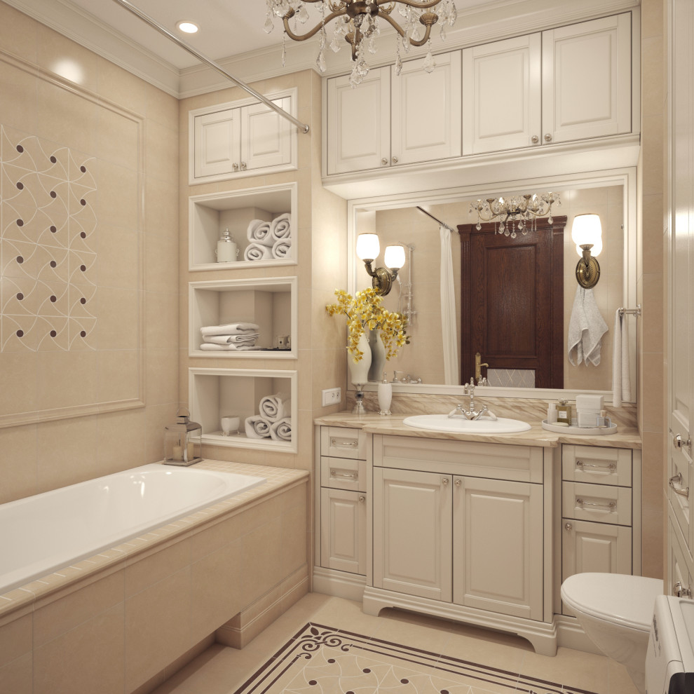 Ванная комната в классическом стиле