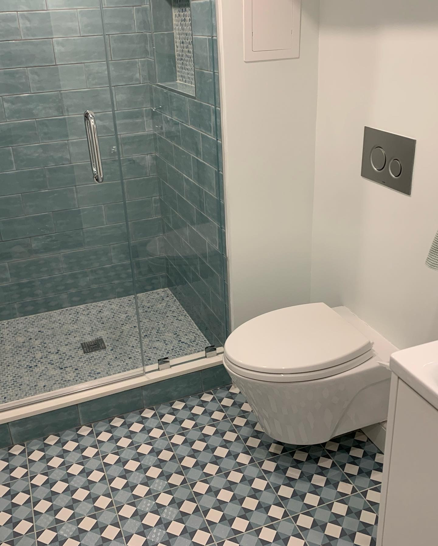 Basement Upgrade: Newly Built Bathroom & Laundry Room